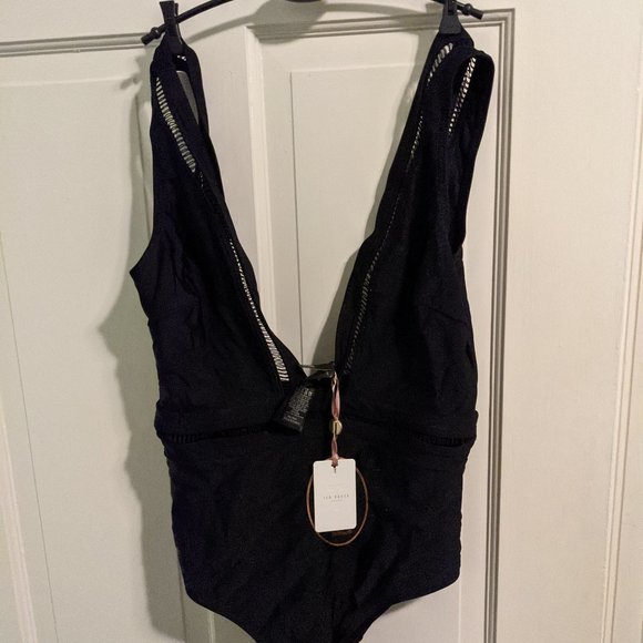 Ted Baker London Black Swimsuit US Size 6 NWT - Picture 4 of 5